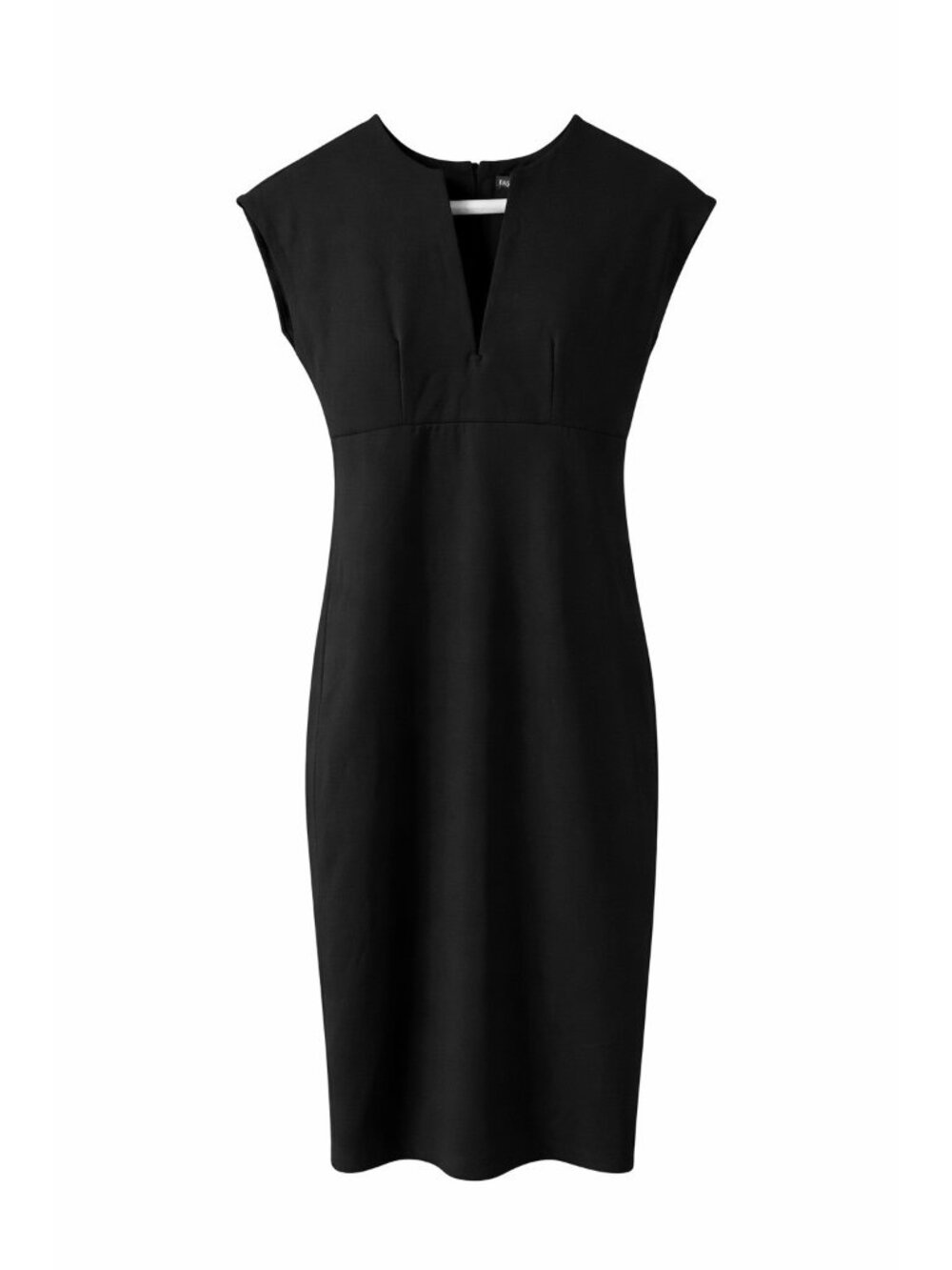 Fashion Nova Women CEO Moves V-Neck Midi Dress Black Size Medium new